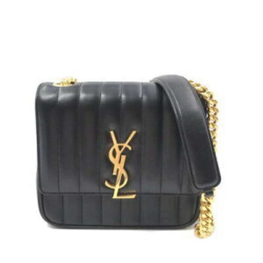Saint Laurent Saint Laurent YSL Chain Shoulder Bag Black